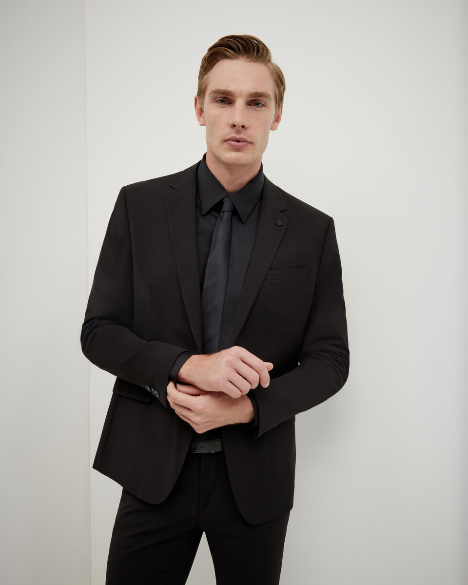 Ultra Slim Stretch Tailored Jacket, Black, hi-res